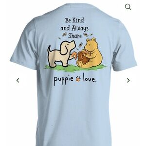 Puppie Love Be Kind and always share Winnie the Pooh  shirt